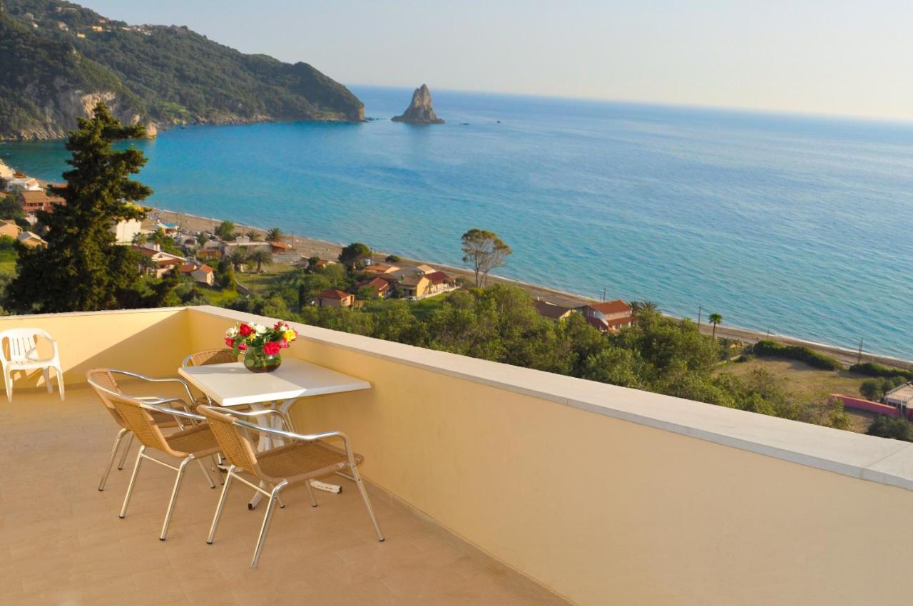 Holiday Apartments Maria With Pool - Agios Gordios Beach Exterior foto