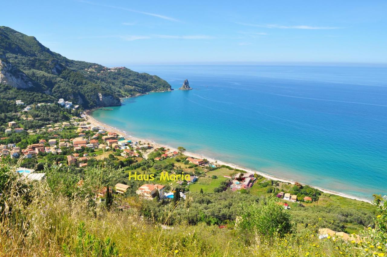 Holiday Apartments Maria With Pool - Agios Gordios Beach Exterior foto