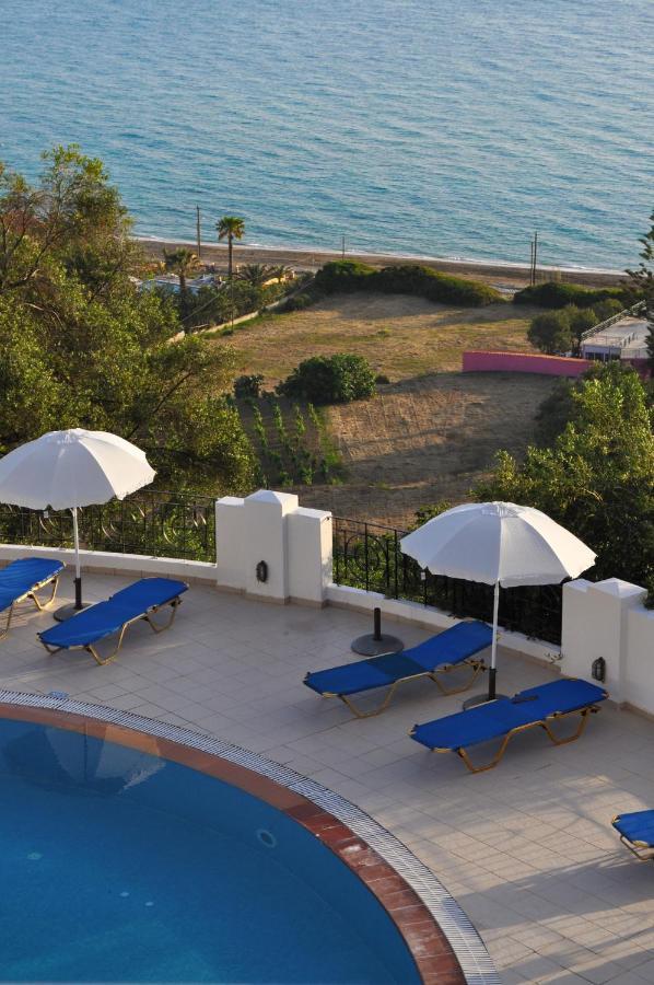 Holiday Apartments Maria With Pool - Agios Gordios Beach Exterior foto