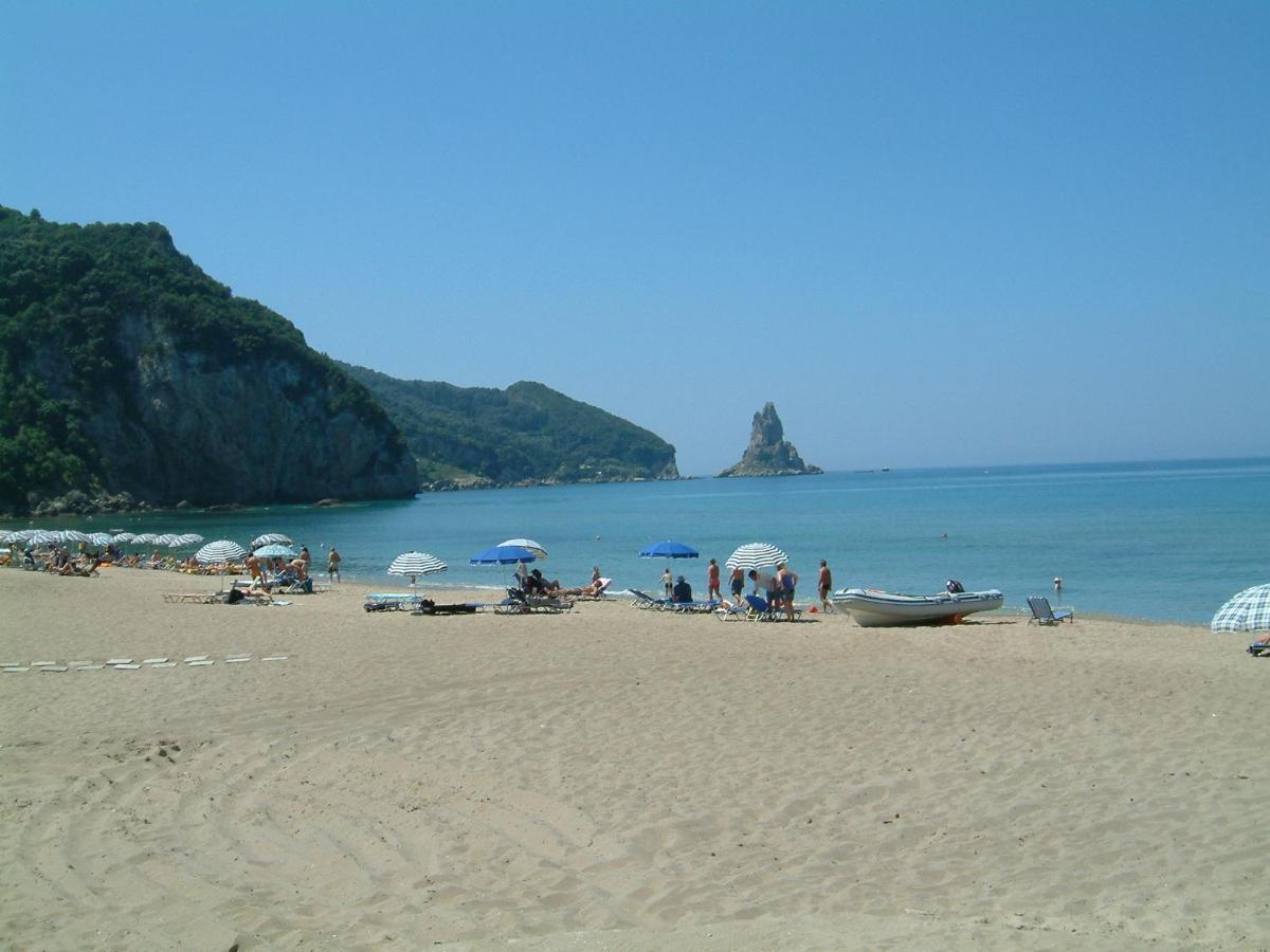 Holiday Apartments Maria With Pool - Agios Gordios Beach Exterior foto